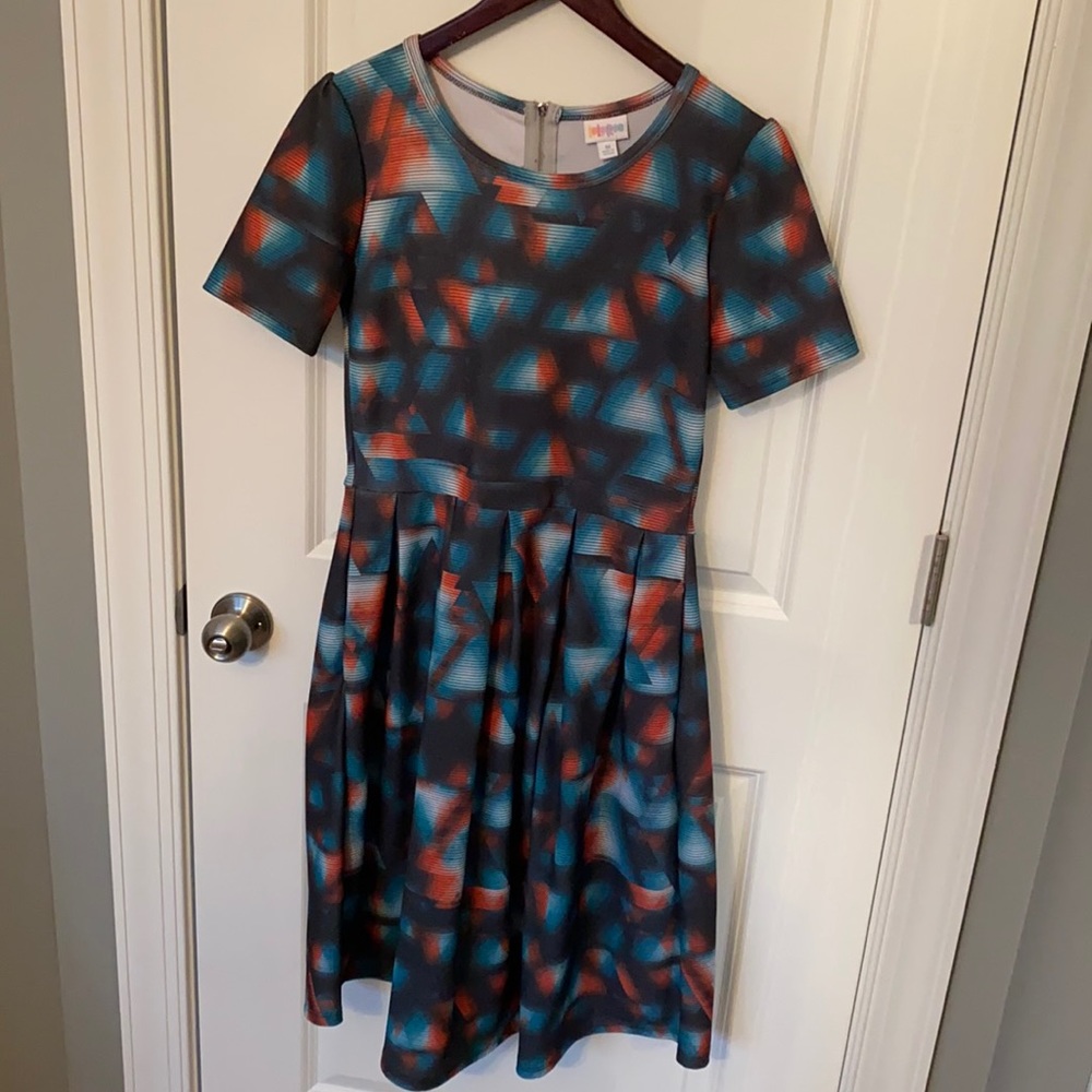 Retro Lula Roe Dress Size M - Picture 3 of 3